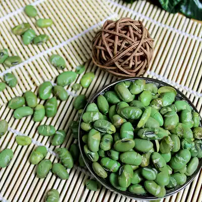 Yunnan fire green bean peas small snacks original crispy fried goods casual snack bags 140gx2 bags