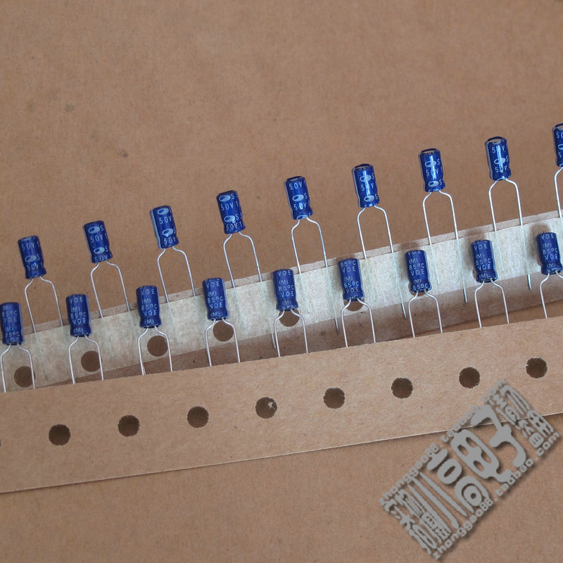 1UF 50V electrolytic capacitors Samwha three and SS