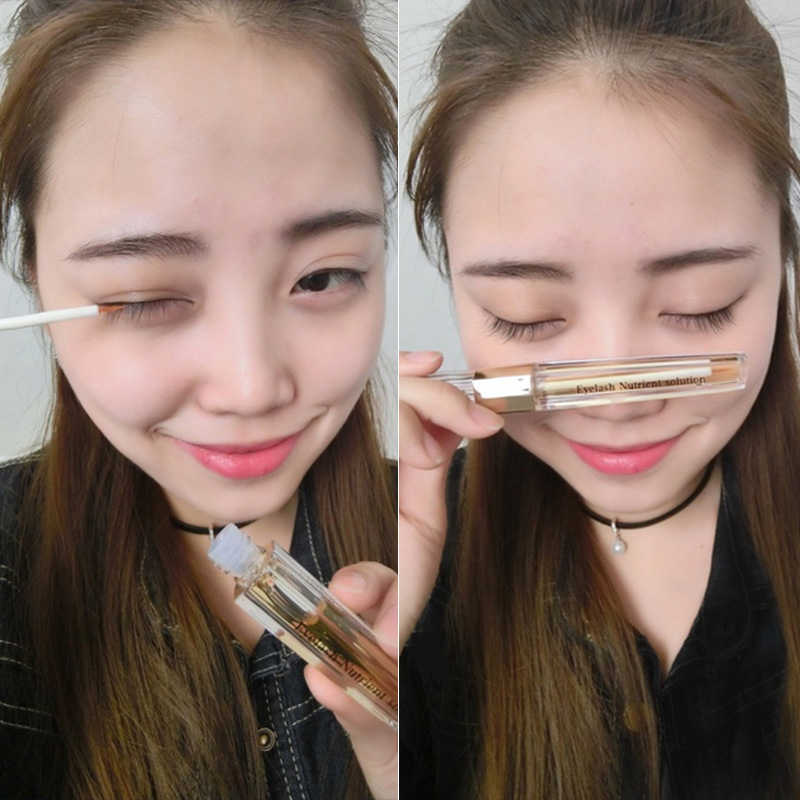 海洋诗韵眼睫毛增长液防水卷翘纤长滋养睫毛眉毛生长液膏浓密正品
