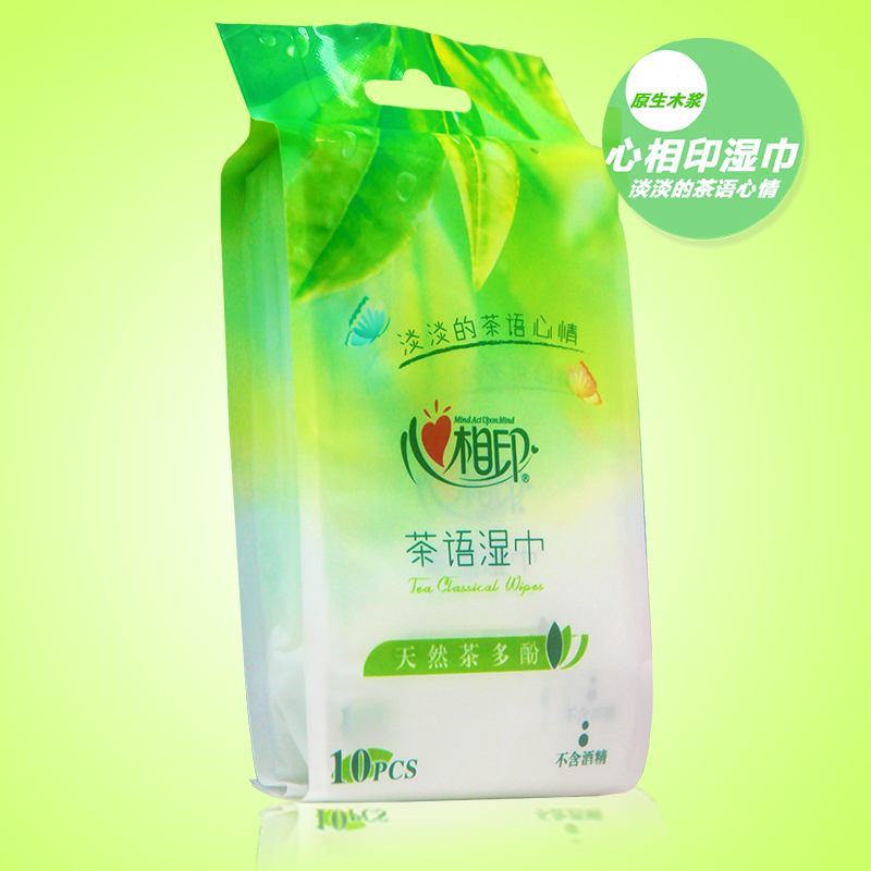 心相印 茶语系列洁肤湿巾单片便携装1包