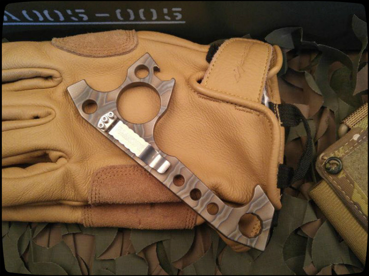 RAIDOPS Korea titanium alloy tool VULCAN No 2 flame pattern exclusive custom DZ1601