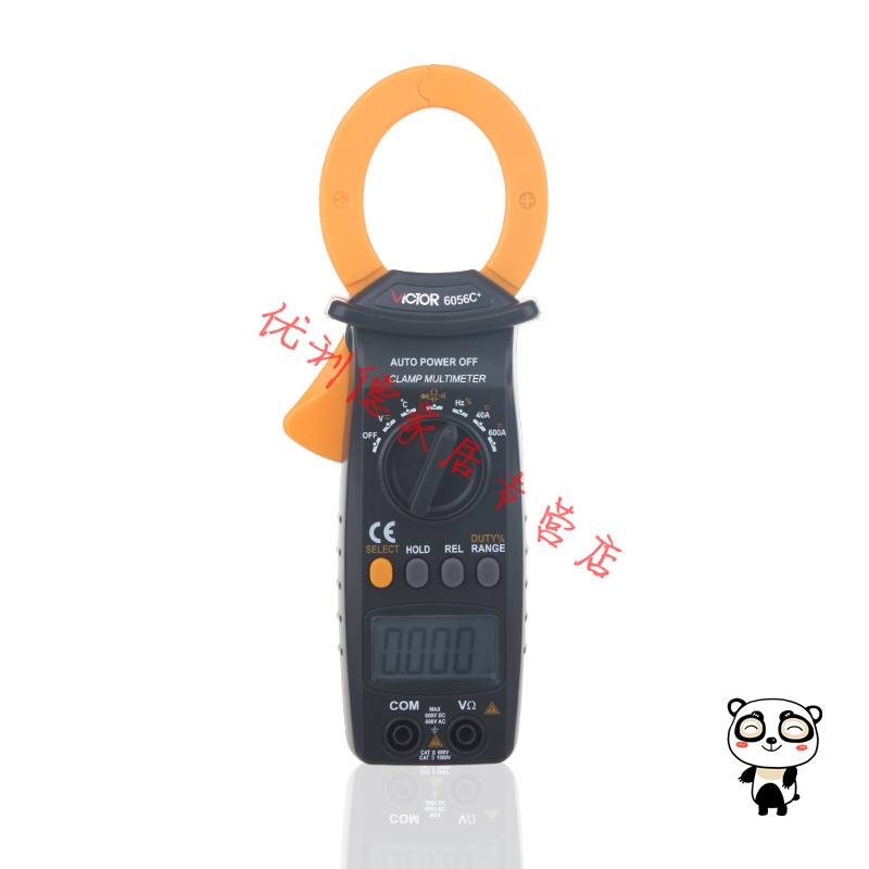 Triumph Digital Pincer Form VC6056C AC/DC 600A Pincer Form Gauge Capacitive Frequency Temperature