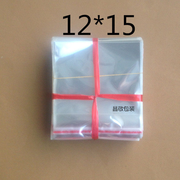 Special OPP self-adhesive self-adhesive bag plastic bag transparent bag packaging bag 5 wire 12*15cm 1 6 yuan 100