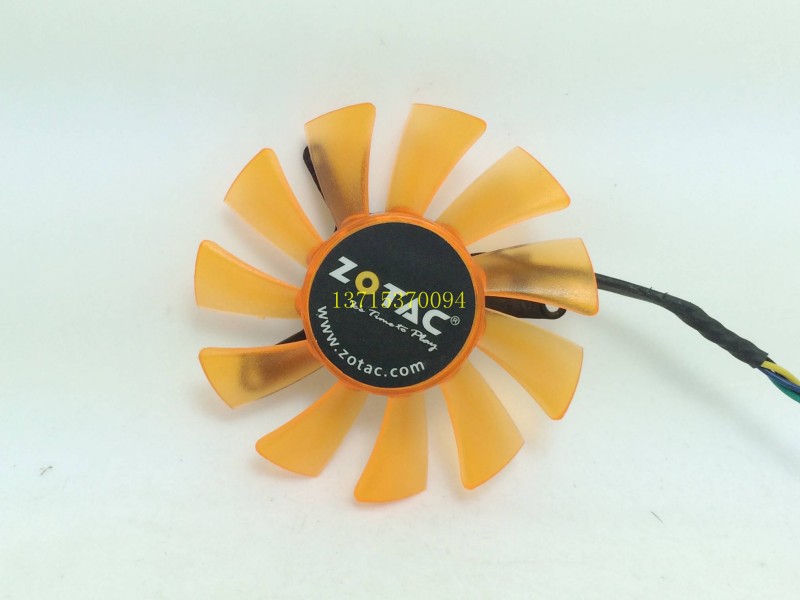 Zotac 6CM PLD06010B12HH 4-wire temperature control PWM graphics card fan