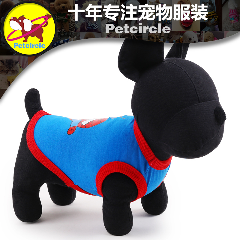 PETCIRCLE 狗狗衣服夏装 泰迪衣服 小狗宠物贵宾四脚夏天衣服