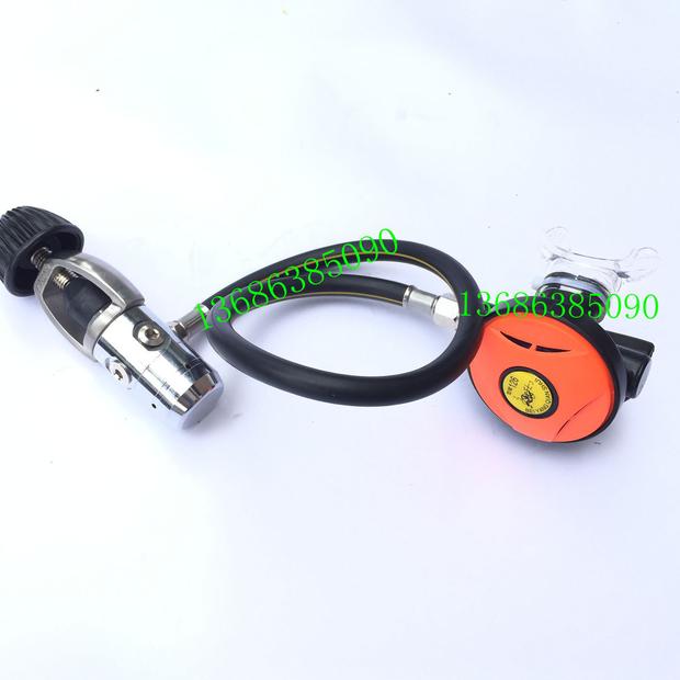 Deep diving diving equipment diving respirator primary pressure relief valve combination set heavy diving breathing regulator mouthpiece