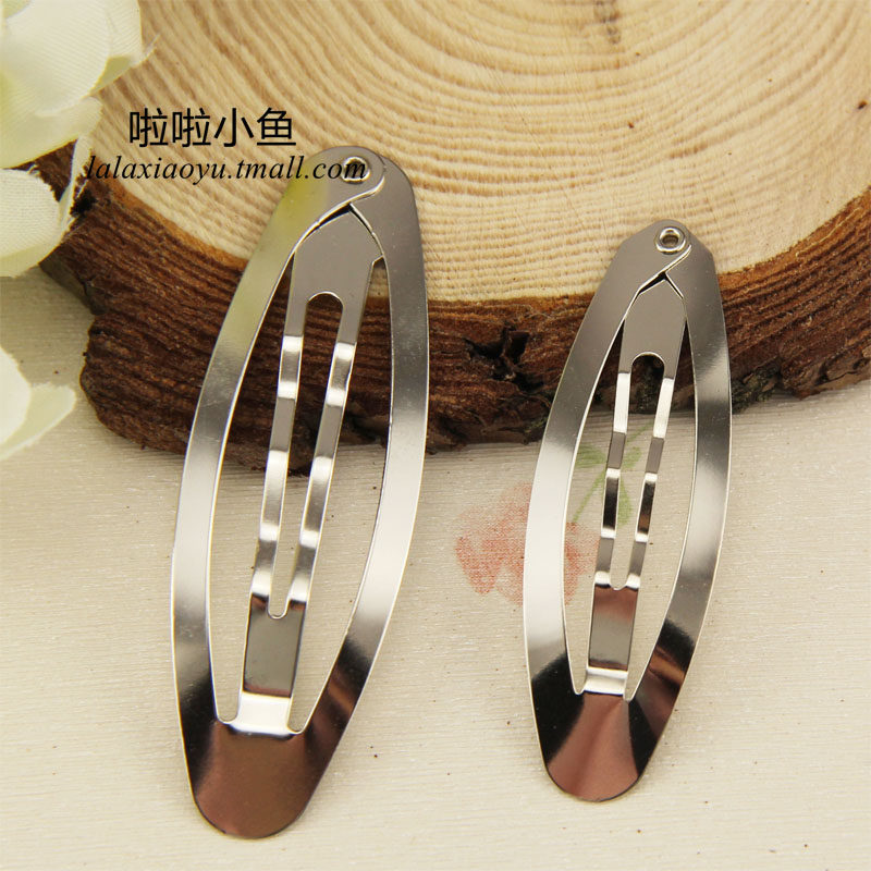 Water drop clip BB clip handmade Korean version bow hair accessories headdress hair clip hair clip DIY material accessories tool