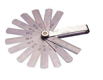 The SATA Seda tool 14 pieces of sedimensioning ruler 0 09401 05-1 00mm