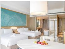 The Sea View Room of the Atlantis Hotel (double bed)