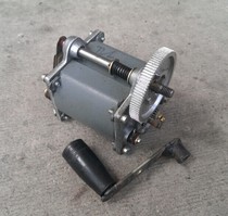 With crank handle AC hand crank generator old telephone set disassembled 65-1 type hand crank motor free crank handle