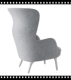 Ghế Sofa Ghế thoải mái Ghế Anle Ghế Bắc Kinh Lying Lounge Ghế Đan Mạch Nhà thiết kế sáng tạo Nội thất hình FRP ghế phòng khách Đồ nội thất thiết kế