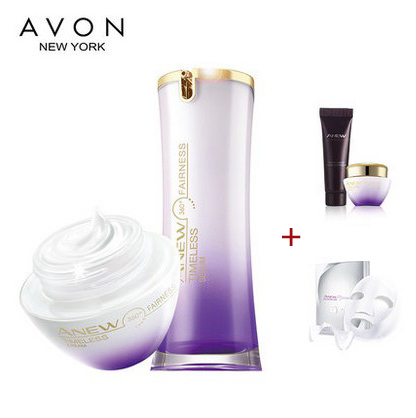 包邮 专柜正品 Avon/雅芳 新活美白紧颜套装