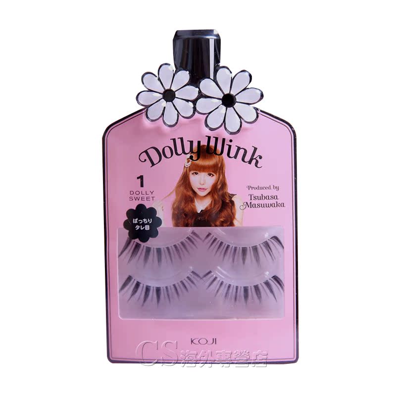 日本蔻吉益若翼 KOJI Dolly Wink 1号假睫毛 多款 原装正品