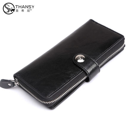 THANSYNEY/圣希尼女士钱包牛皮钱夹卡包真皮手包2016春夏新款包