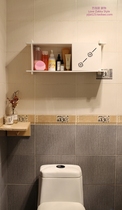 Bathroom shelf Bathroom toilet sink shelf Wall-free hole storage cabinet Toilet wall-mounted
