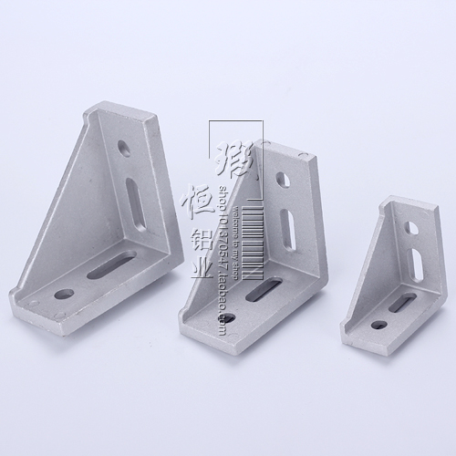 Corner - corner parts industrial aluminum profile connector 90 degree aluminum alloy profile 90 degree angle aluminum straight angle
