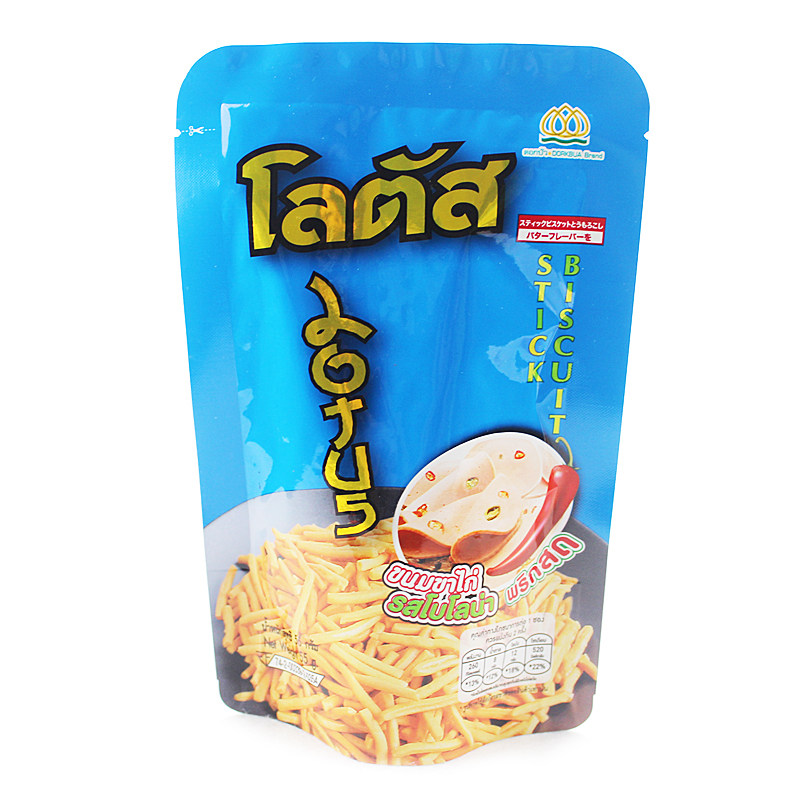 【天猫超市】泰国进口膨化食品  泰咪意式辣味脆脆棒 55g/袋