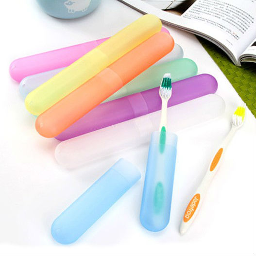 Portable washing toothbrush box dental tool box travel toothbrushing wash face toothbrush containing box put toothbrush box cutlery box
