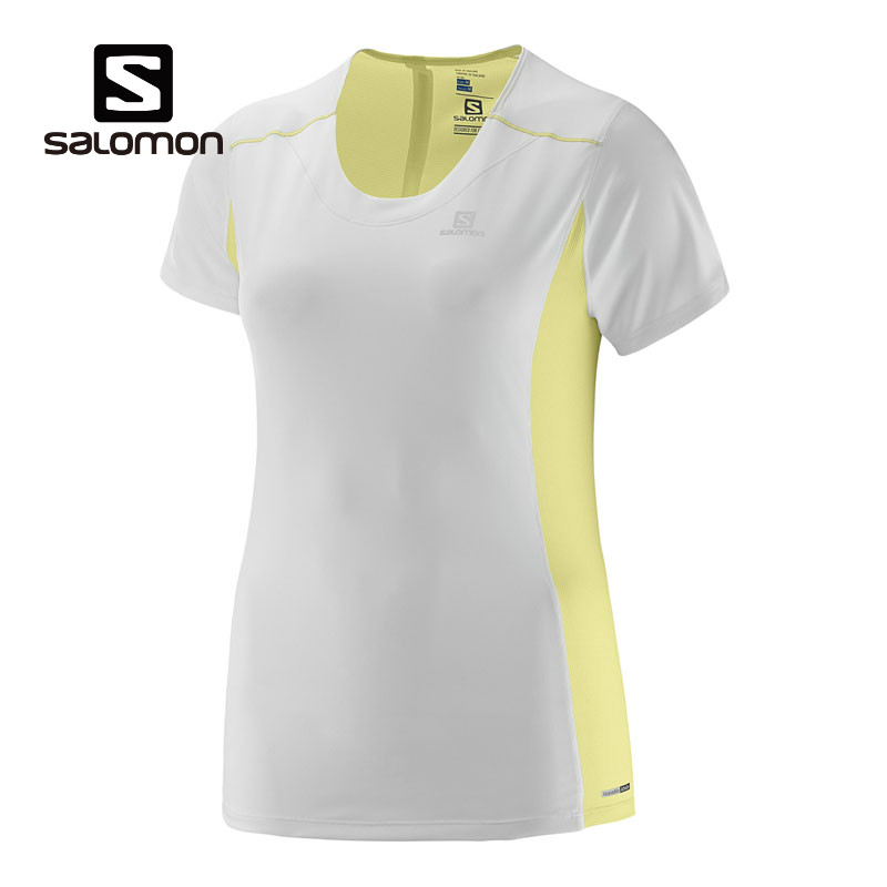 春夏新品 SALOMON/萨洛蒙 女款短袖跑步速干T恤 371259