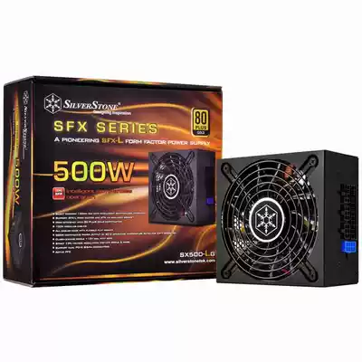SILVERSTONE silverstone SX500-LG 500W SFX-L full module power 80PLUS Gold Medal
