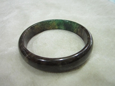 Украшения на руку 然玉石独山玉带天蓝手镯子