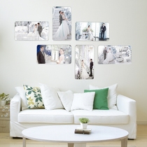Korean creative photo wall simple wall hanging bedroom childrens photo studio photo frame custom production photo printing photo frame customization