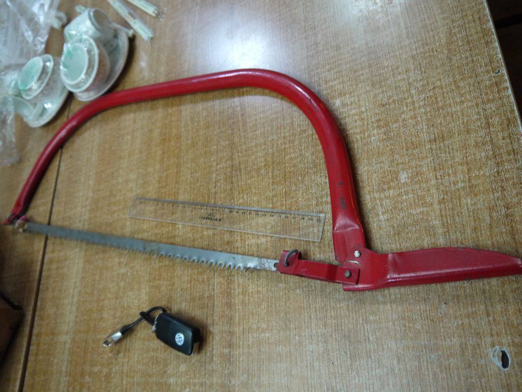 ku cun huo arcuate Garden saw