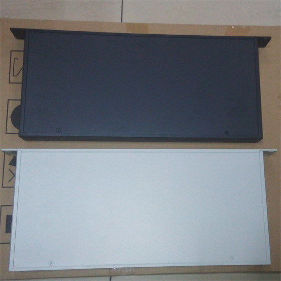 Full aluminum black U case 19 inch 1U1 5U2U3U Host shell rack Host shell Server Host shell Aluminum milking material