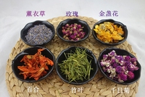 SPA dried flower display ornaments rose Lily lavender Marigold 50g 8 packs per pack