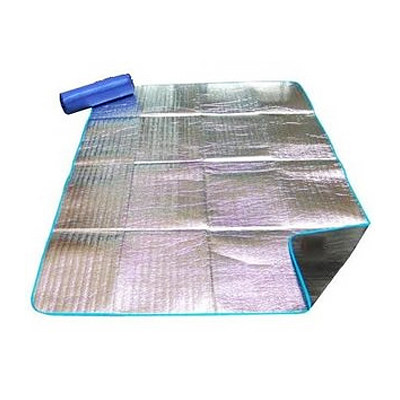 200cm*200cm single-sided aluminum film moisture-proof pad tent pad outdoor travel camping ultra-light waterproof picnic floor mat