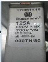Bussmann Fuses 170M4822 4823 4824 4825 4826 4827 4828 4829