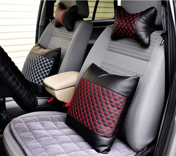 包邮汽车抱枕汽车靠枕护颈枕 车用头枕腰靠垫座椅车枕头车上用品