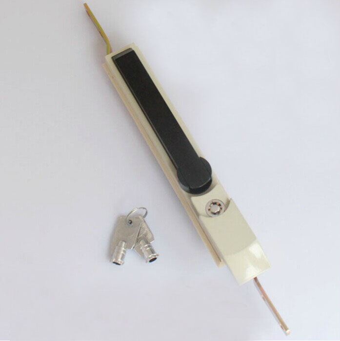 MS830 YELLOW BOX CABINET LOCK HOST SHELL LOCK PLANE LOCK SWITCH CABINET DOOR LOCK FIRE LOCK EVEN LEVER LOCK