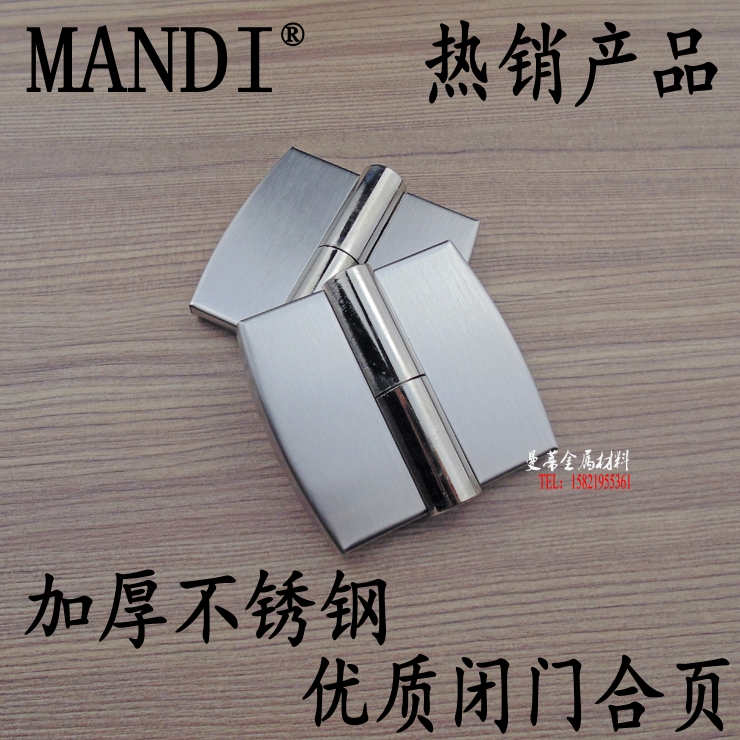 Public dressing room partition accessories hardware toilet stainless steel brushed self-closing door hinge partition door hinge