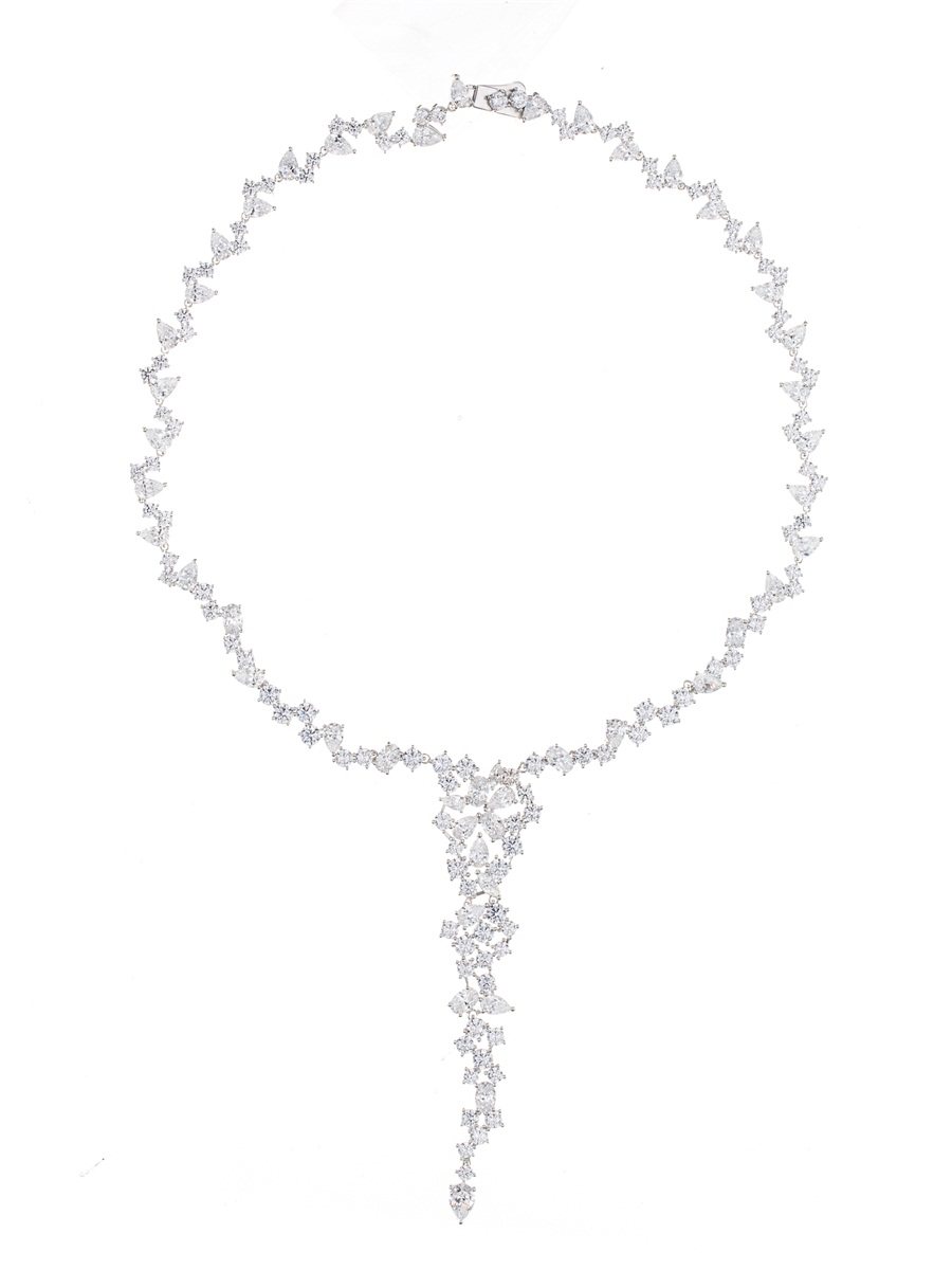 viva 皇室炫雅系列凯特王妃同款满天星18K镀金项链