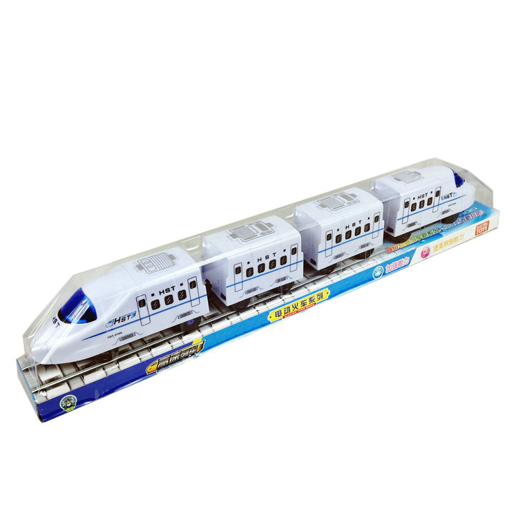 Harmony Horn Electric Train 0027 Electric Toy Universal Light Music Children Toy Hair Mix