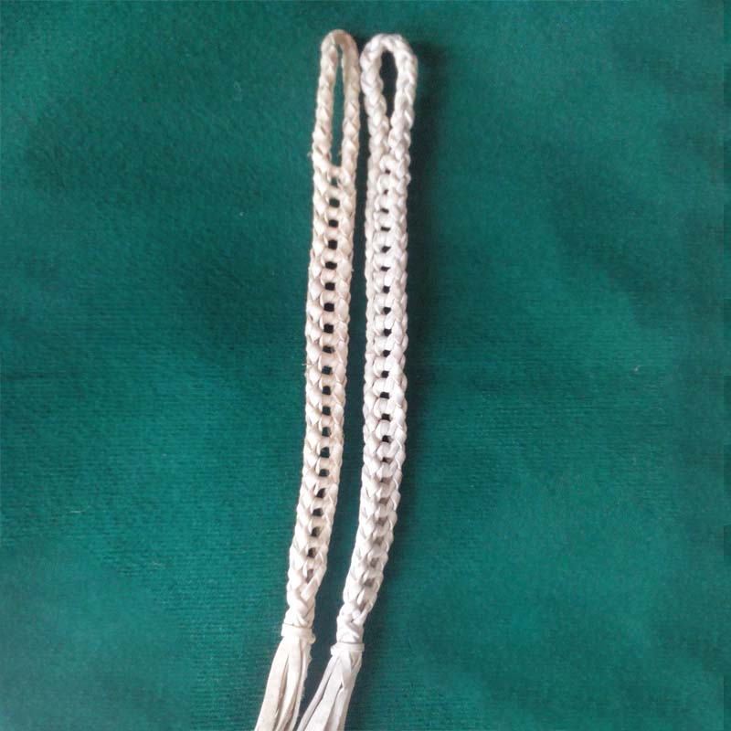 Fukang harness Pure leather hand-woven Belly belt root harness supplies harness accessories Belly belt with saddle feed piece