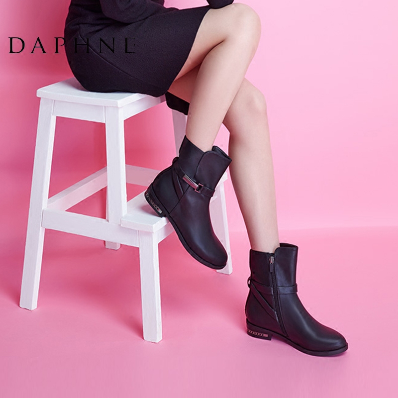 Bottes mi-saison femme DAPHNE    - Ref 3249584 Image 1