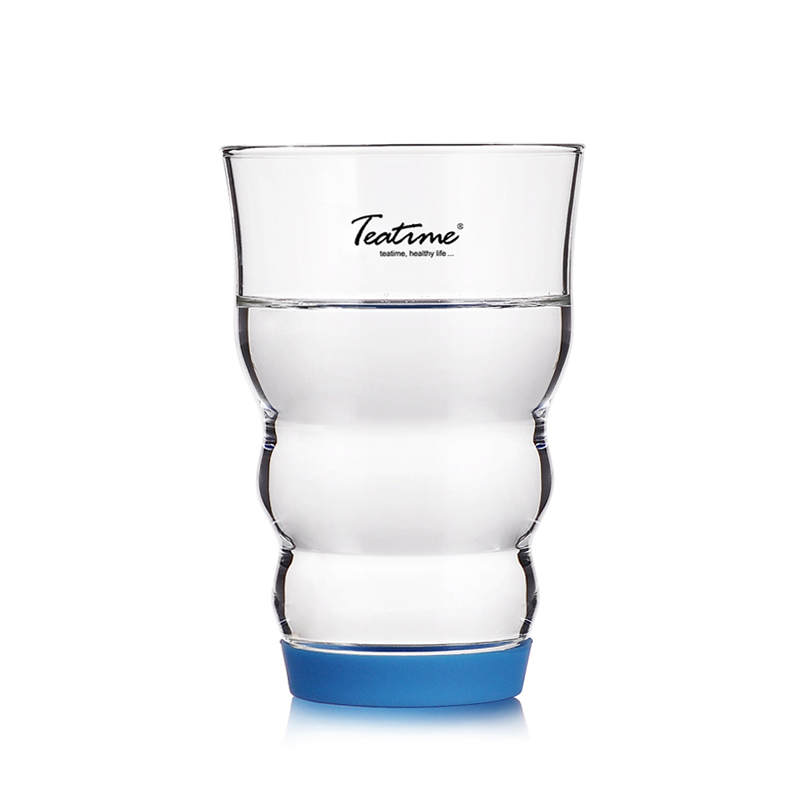 t Time Color Tito Island Cup Cool and Hot Water Cup Transparent glass large capacity for guest teacup