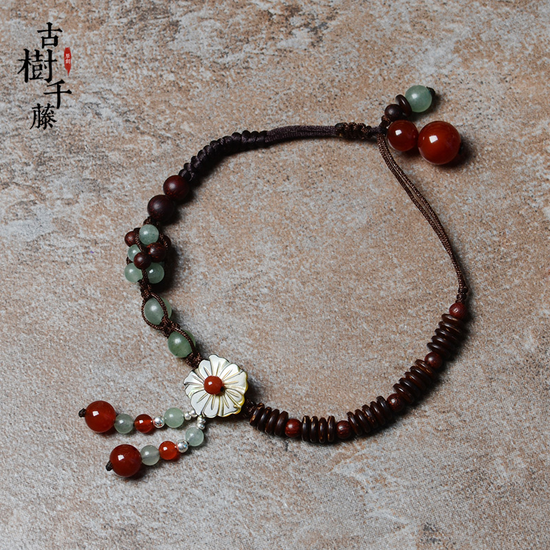 Chaine de cheville Femme      en Nacre - Ref 3102758 Image 5