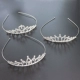 Hàn Quốc trẻ em vương miện headband công chúa dễ thương rhinestone cô gái tóc phụ kiện tóc bé gái chải tóc kẹp tóc scrunchies hoa cúc Phụ kiện tóc