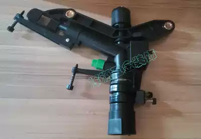 Yurun plastic controllable angle rocker nozzle 1 inch DN25 inner wire adjustable lawn and grassland sprinkler