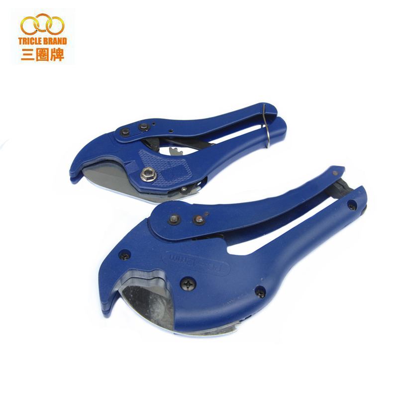 (Shanghai Three-ring Tools) Heavy PVC pipe cutting knife plastic pipe scissors water pipe cut big scissors 42mm-Taobao