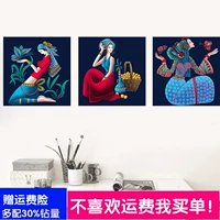 Diamond Diamond Ashima Cross Embrocery Diamond Embroidery 2020 New Yunnan Zhongcai Sanlin Paint