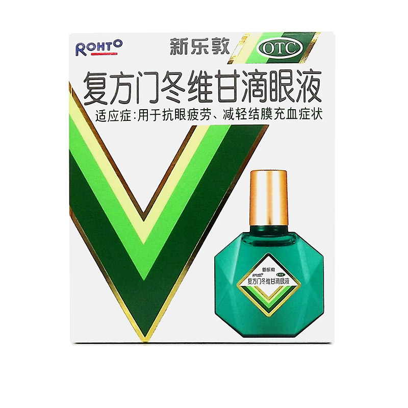 曼秀雷敦 新乐敦 滴眼液13ml 眼药水 缓解眼睛疲劳