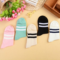 Vớ bán buôn 1 nhân dân tệ vớ vớ trong ống cotton nữ phiên bản Hàn Quốc hai vớ nữ sinh viên vớ thoáng khí dễ thương vớ giãn tĩnh mạch