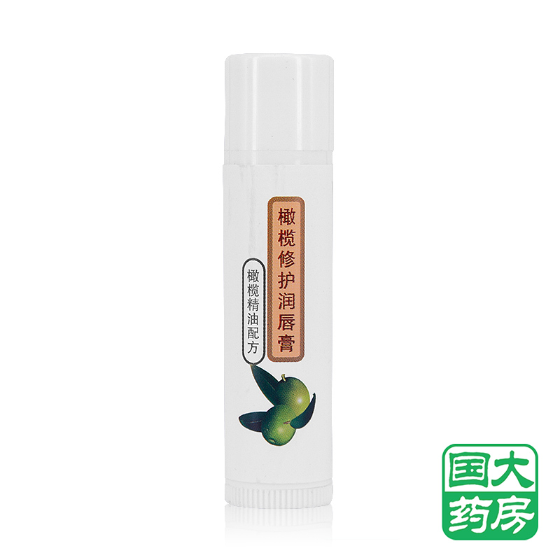 龙虎 橄榄修护润唇膏 4.5克 男女滋润护唇保湿干裂脱皮
