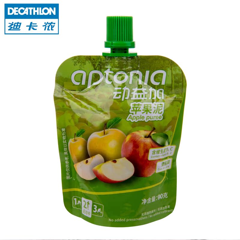 迪卡侬 动益加苹果泥水果泥 补充运动营养 体质能量饮料 Aptonia