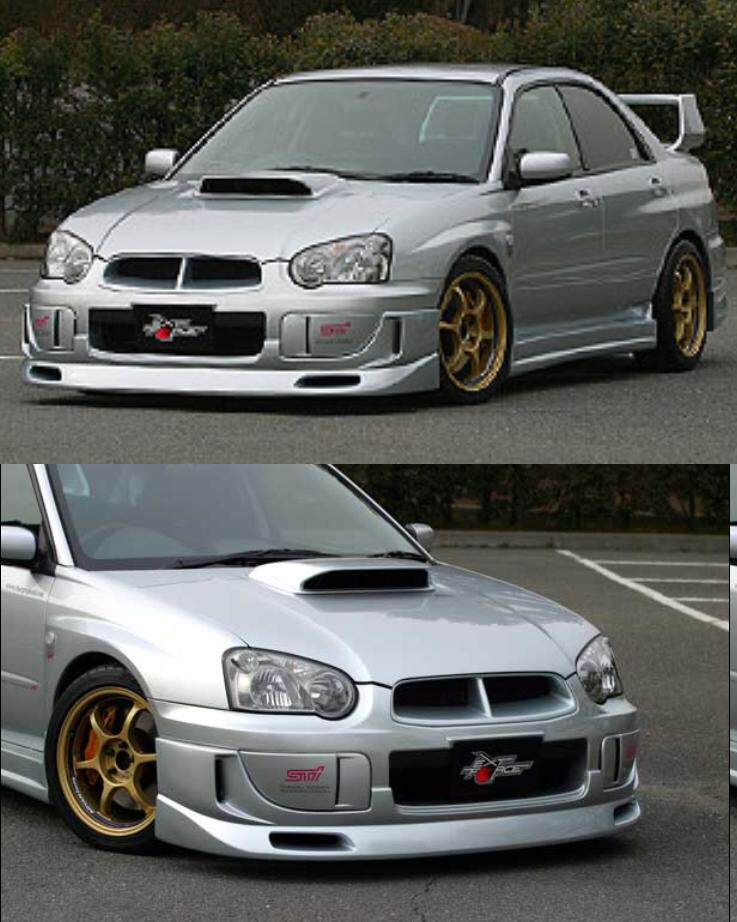 Стикеры WRX STI углеродного волокна