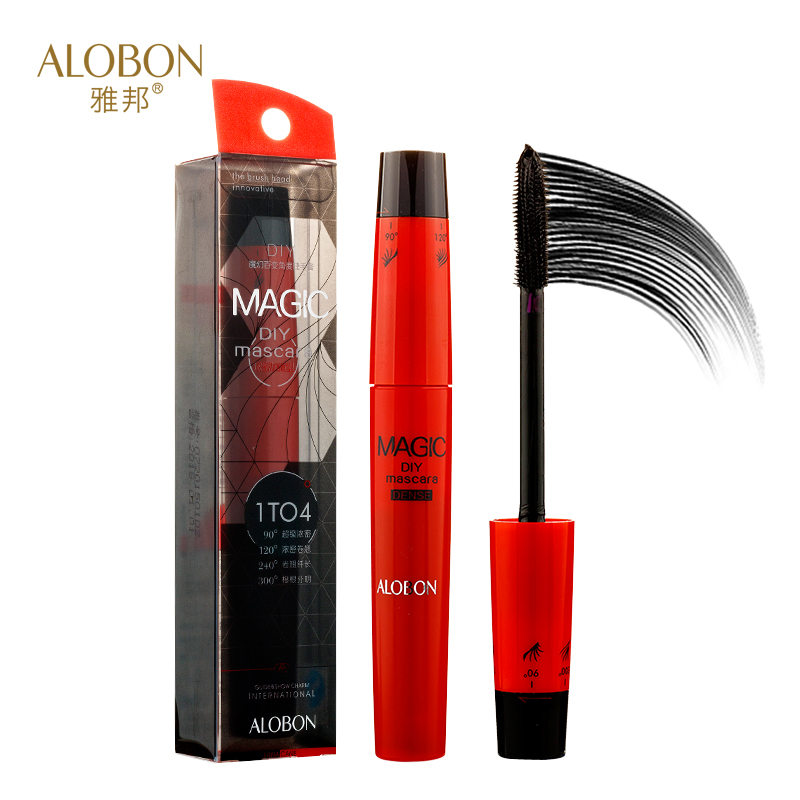 AloBon/雅邦魔幻百变角度睫毛膏浓密增强型10ml丰盈浓密正品眼妆